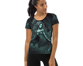 All-Over Print Women's Mermaid T-shirt
